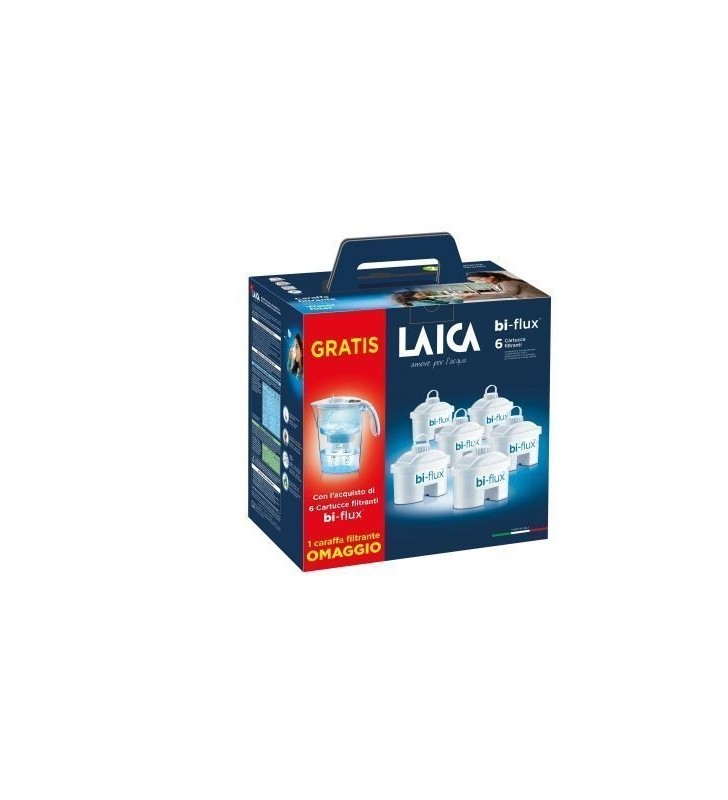 Pack Jarra Filtrante Laica Stream JARRA STRE BL 6 FILTLAICA