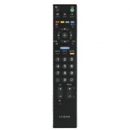 Mando para TV Sony CTVSY03 compatible con TV Sony 02ACCOEMCTVSY03SONY COMPATIBLE