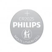 Pack de 4 Pilas de Botón Philips CR2025 Lithium CR2025P4/01BPHILIPS