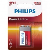 Pila Alcalina Philips 6LR61P1B 6LR61P1B/10PHILIPS