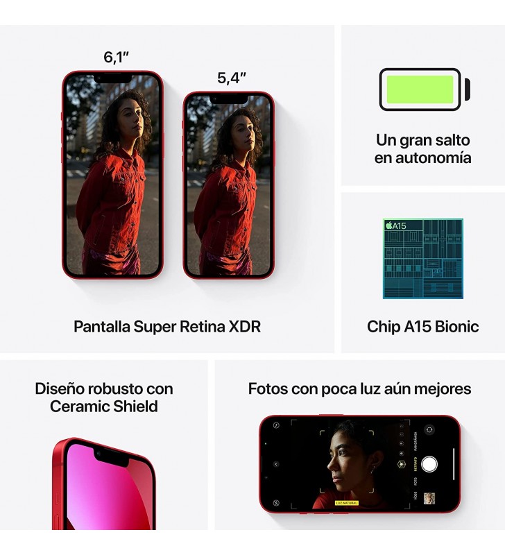Smartphone Apple iPhone 13 512GB MLQF3QL/AAPPLE