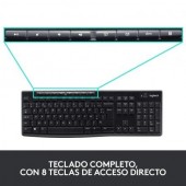 Combinação de teclado e mouse sem fio Logitech MK270 920-004513LOGITECH