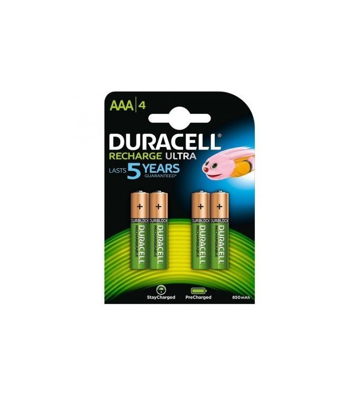 Pack de 4 Pilas AAA Duracell HR03 HR03-ADURACELL