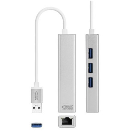 Hub USB 3.0 Nanocable 10.03.0403 10.03.0403NANO CABLE