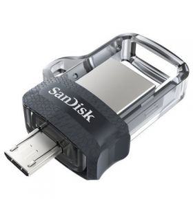 Pendrive 16GB SanDisk Dual m3.0 Ultra USB 3.0 SDDD3-016G-G46SANDISK