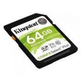 Tarjeta de Memoria Kingston CANVAS Select Plus 64GB SD XC SDS2/64GBKINGSTON