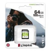 Cartão de memória Kingston CANVAS Select Plus 64GB SD XC SDS2/64GBKINGSTON