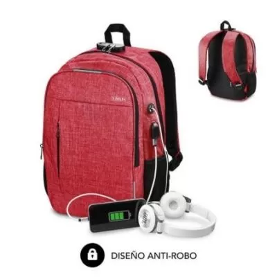 Mochila Subblim Urban Lock para Portátiles hasta 16' SUB-BP-1UL0002 SUBBLIM