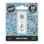 Pendrive 16GB Tech One Tech Que vida mas Perra USB 2.0 TEC4009-16TECH ONE TECH