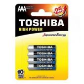 Pack de 4 Pilas AAA Toshiba R03AT R03AT BL4TOSHIBA