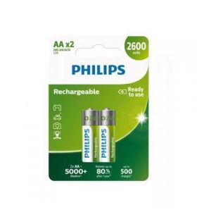 Pack de 2 Pilas AA Philips R6B2A260 R6B2A260/10PHILIPS