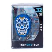 Pendrive 32GB Tech One Tech Calavera Blue Monday USB 2.0 TEC5154-32TECH ONE TECH