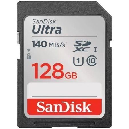Tarjeta de Memoria SanDisk Ultra 128GB SD HC UHS SDSDUNB-128G-GN6INSANDISK