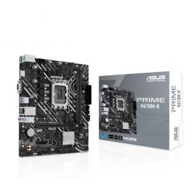 ASUS Placa base Intel H610|LGA1700|Micro-ATX|Memoria DDR5 PRIMEH610M-KASUS