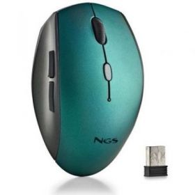 Wireless mouse ngs bee blue/ up to 1600 dpi/ blue