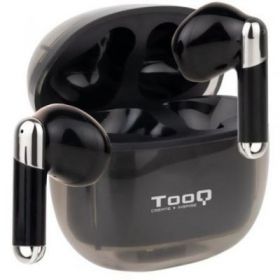 Bluetooth earphones tooq onyx tqbwh-0054b with charging case/ autonomy 4h/ black