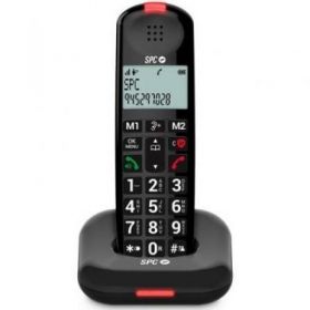 Teléfono inalámbrico spc comfort kairo/ negro SPC