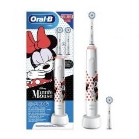 Brown oral-b toothbrush for three Disney Minnie