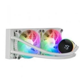 Liquid cooling system mars gaming ml-lcd240/ white