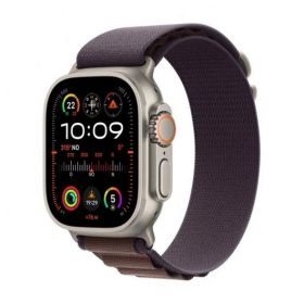 Apple watch ultra 2/ gps/ cellular/ 49mm/ caja de titanio/ correa loop alpine indigo m mediana