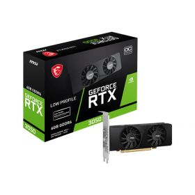 Graphics card MSI NVIDIA GeForce RTX 3050 6 GB is also available
