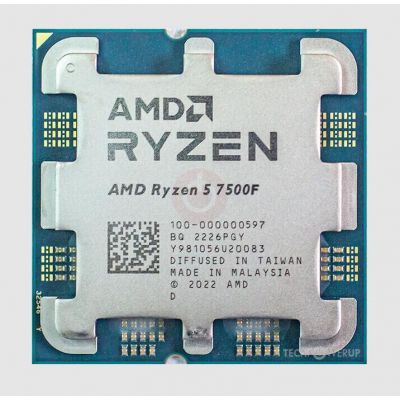 CPU AMD Escritorio Ryzen 5 7500F 100-100000597MPKAMD