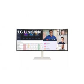 LCD MONITOR LG 38WR85QC-W to 37.5" business/curved panel IPS 3840x1600 144 Hz 1 ms
