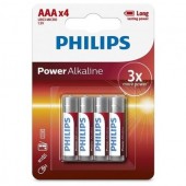 Pack de 4 Pilas AAA Philips LR03P4B LR03P4B/05PHILIPS