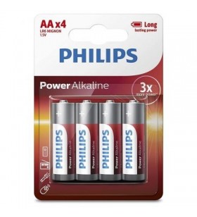 Pacote de 4 pilhas AA Philips LR6P4B LR6P4B/05PHILIPS